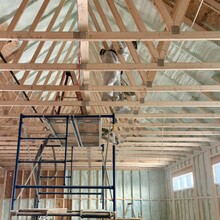 Luxury Home in Stratton Vermont under construction